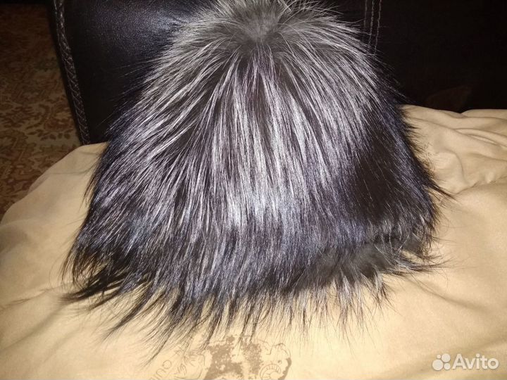 Шапка из чернобурки