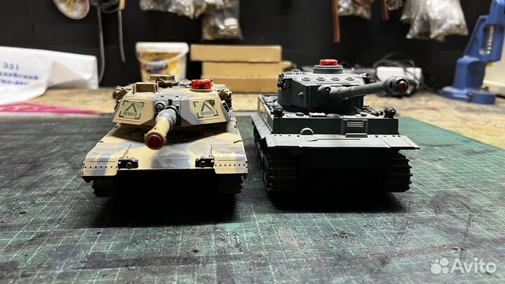 Танки на радиоуправлении Танковый бой