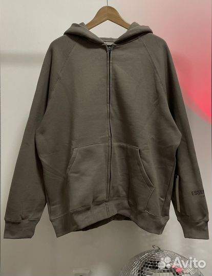 Зип худи Essentials Fear of God оригинал