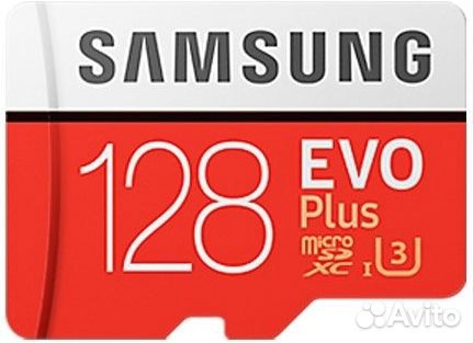 Карта памяти microsdxc 128 Гб Samsung Evo Plus