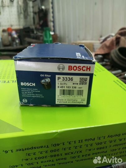 Фильтр масляный Bosch