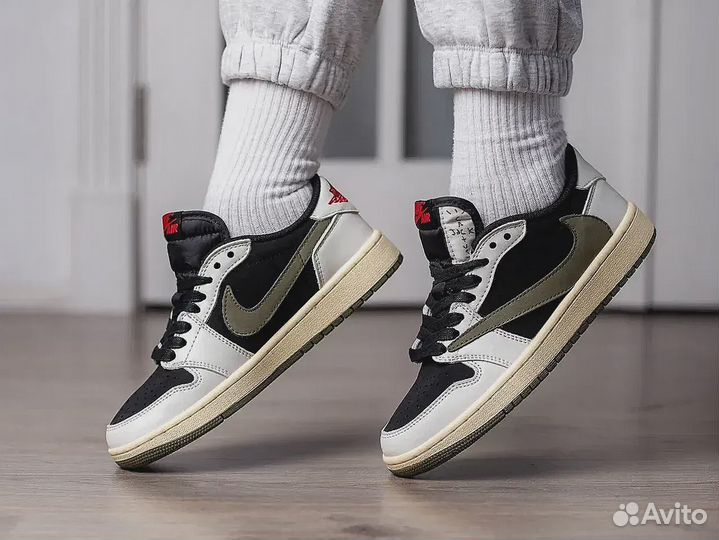 Travis Scott x Air Jordan 1 Low OG Olive