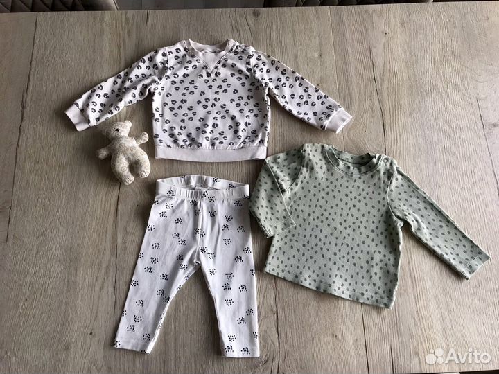 Пакет одежды для девочки 68-74 см