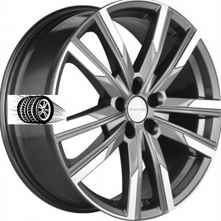 Литые диски Khomen Wheels 7.5×R19 5×108