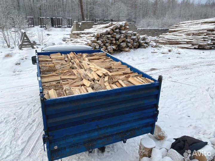 Дрова колотые березовые
