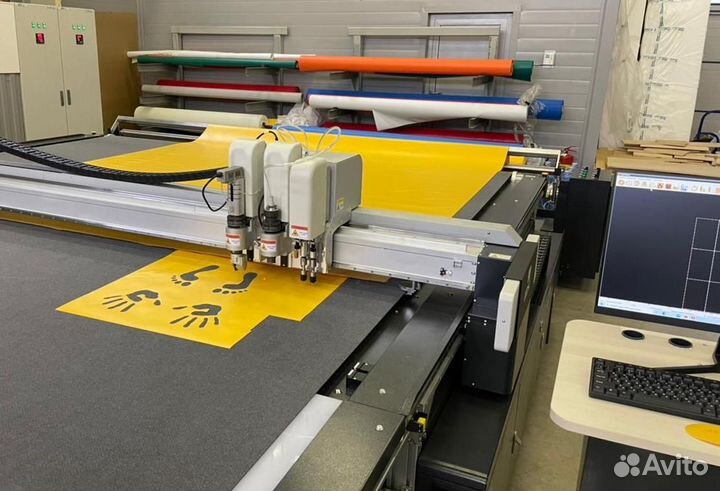 Плоттерная резка технических, пвх тканей - раскрой