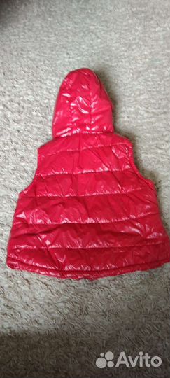 Жилетка для девочки на рост 110
