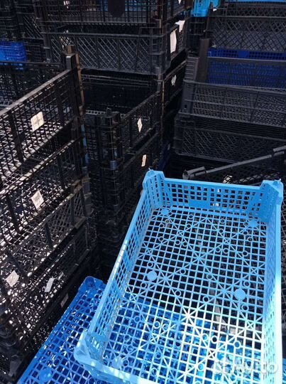 Ящики пластиковые б/у