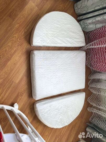 Матрас детский круглый и овальный