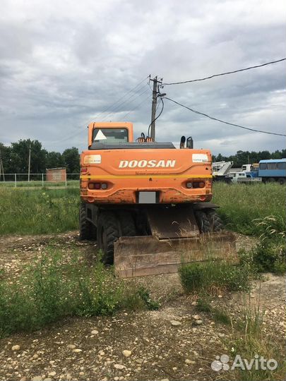 Колёсный экскаватор DOOSAN DX140W, 2006