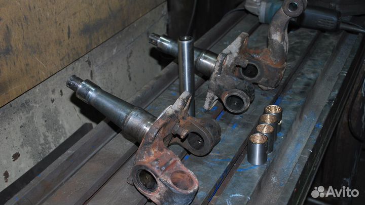 Ремонт резьбы поворотной цапфы Даф (DAF) в Брянске