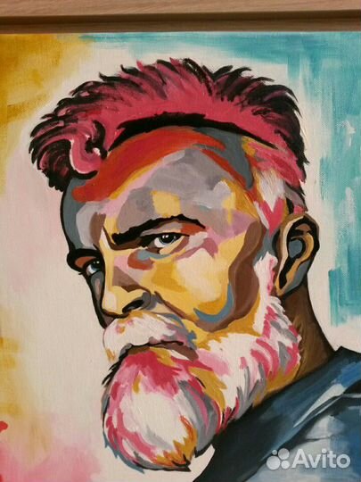 Картина маслом. 50 50см