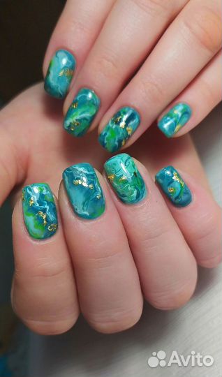 Маникюр с покрытием гель-лаком на дому
