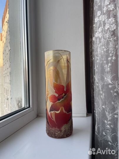 Ваза для цветов большая богема