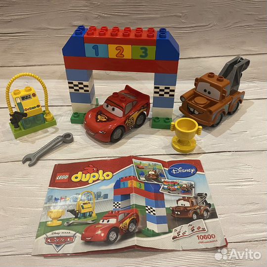 Lego duplo 10600 гонки на тачках