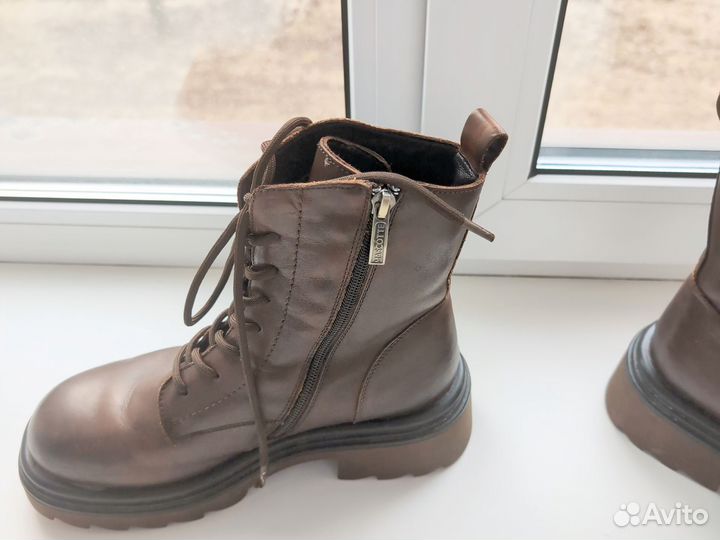 Ботинки женские зимние 40 размер кожа натуральная