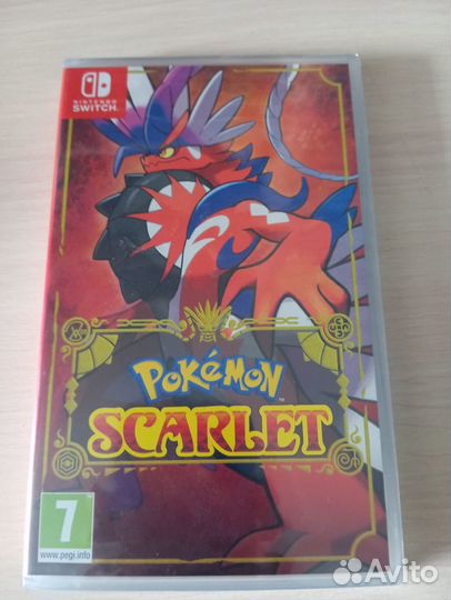 Новый Pokemon Scarlet(switch)