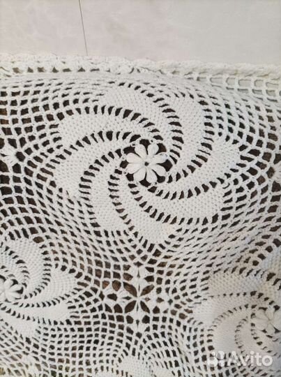 Шаль платок ручной вязки