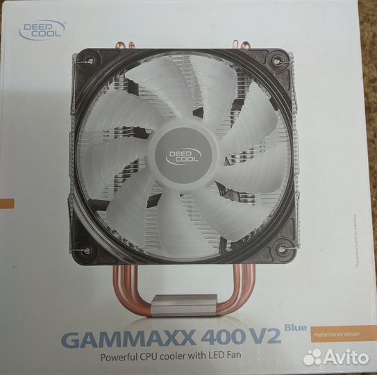 Процессорный кулер Deepcool Gammaxx 400 v2 blue