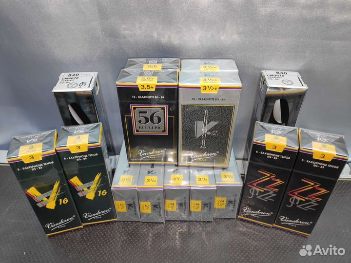Трости для кларнета и саксофона vandoren