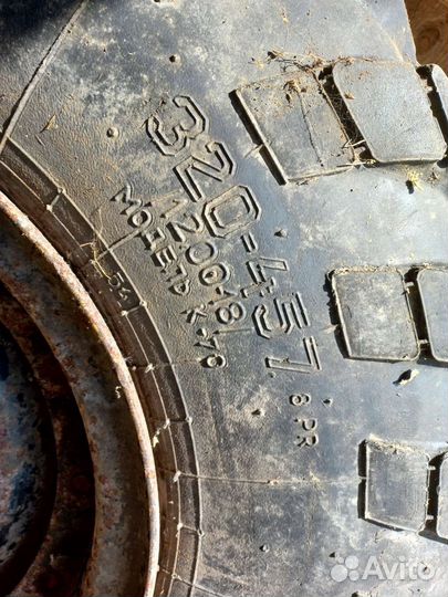 Шины на дисках 320-457, 12.00-18, модель к-70