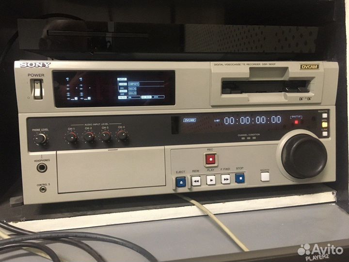 Монтажный цифровой рекордер sony dvcam DSR 1800P