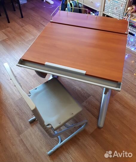 Растущая парта Дэми сут-14 со стулом