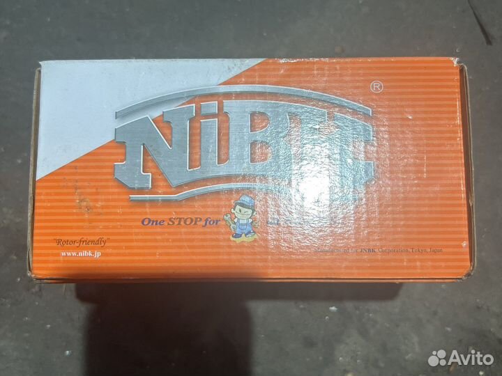 Передние Тормозные колодки nibk pn 8265