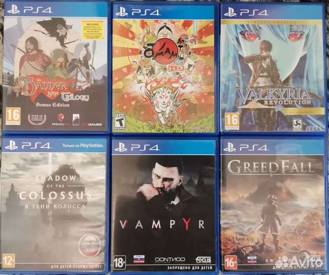 Игры для приставки ps4