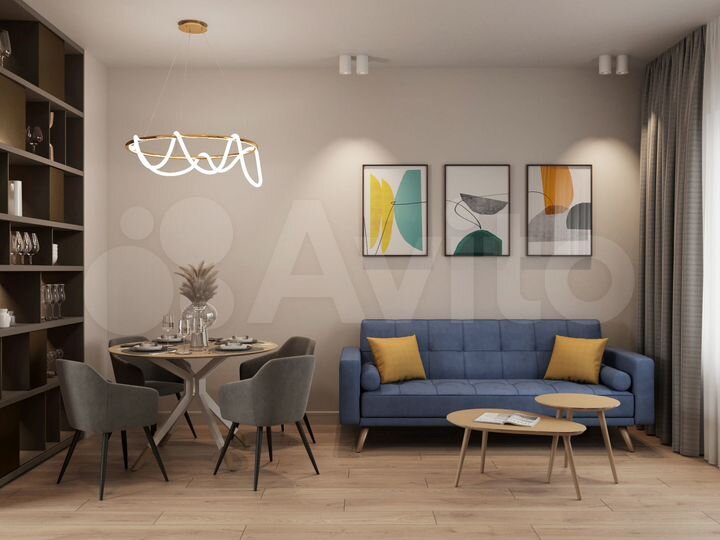 Таунхаус 114 м² на участке 1 сот.