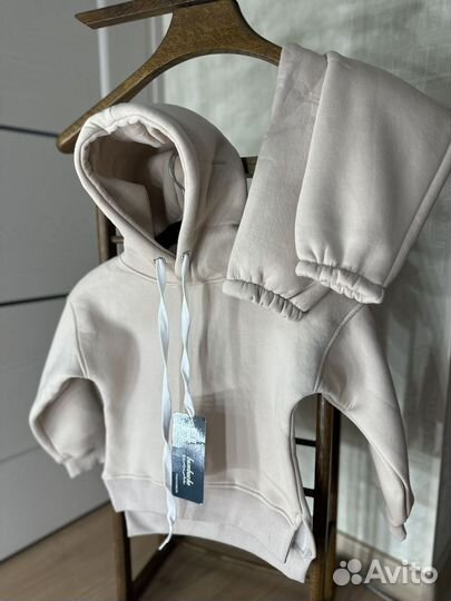 Детский спортивный костюм флис новый