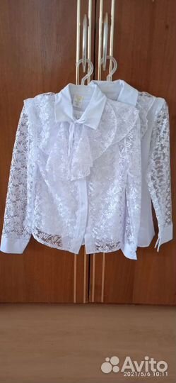 Блузки для школы