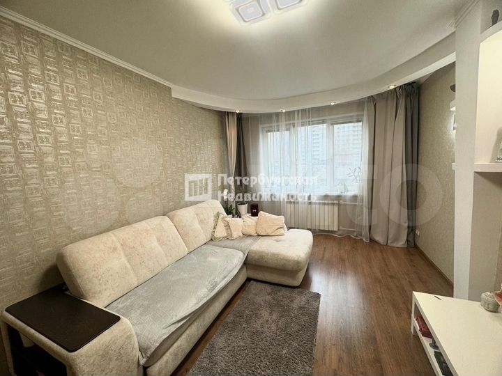 1-к. квартира, 43,3 м², 1/10 эт.