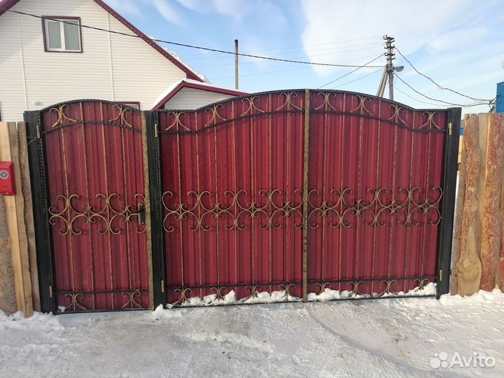 Кованые ворота