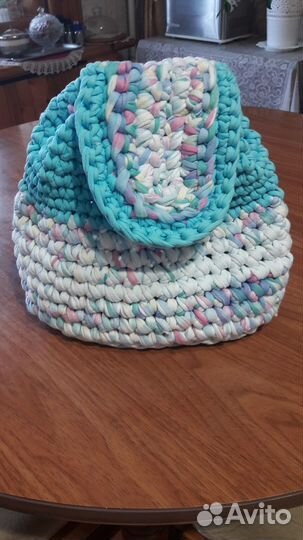 Рюкзак детский вязанный