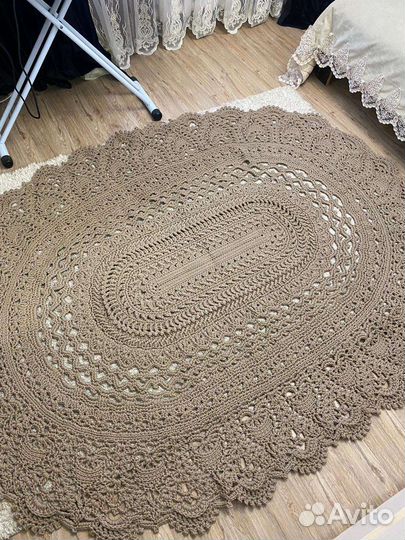 Ковер ручной работы, вязаный