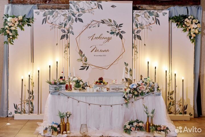 Украшение свадьбы