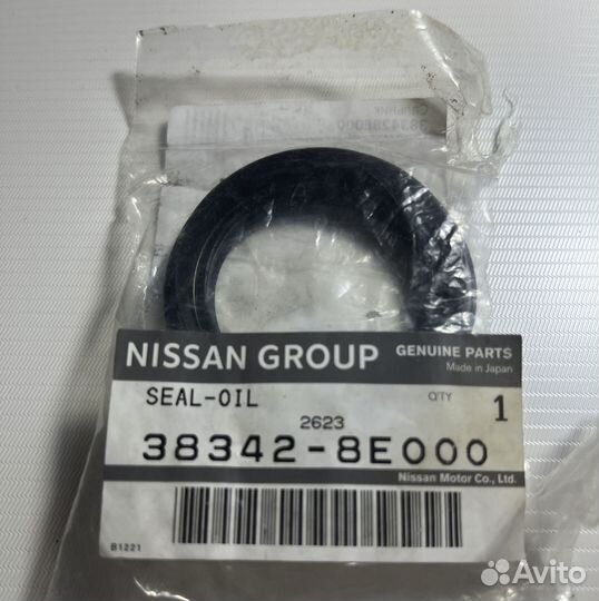 Сальник дифференциала Nissan 383428E000 - Оригинал