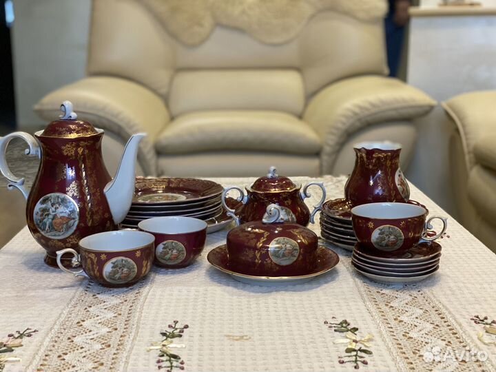 Чайный сервиз гдр мадонна