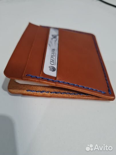 Кардхолдер из натуральной кожи