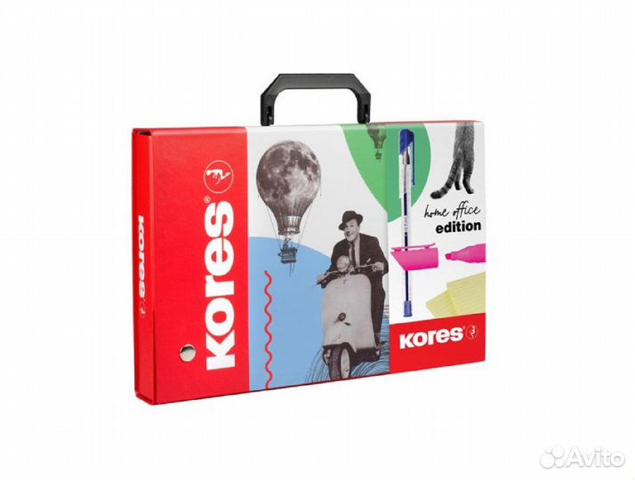 Набор канцелярии Кores Home Office, 11 позиций