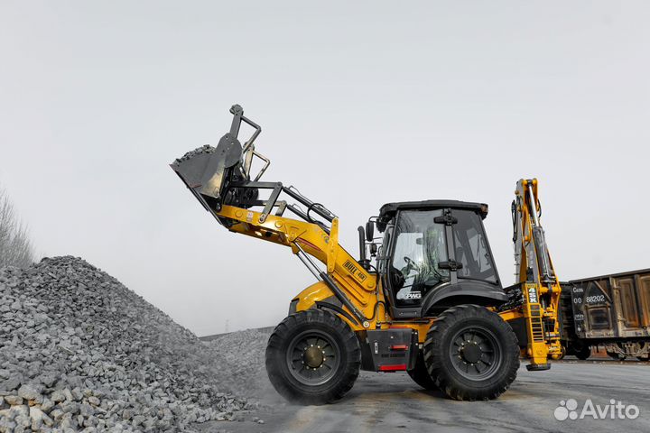 Экскаватор-погрузчик Bull 4SX-F, 2024