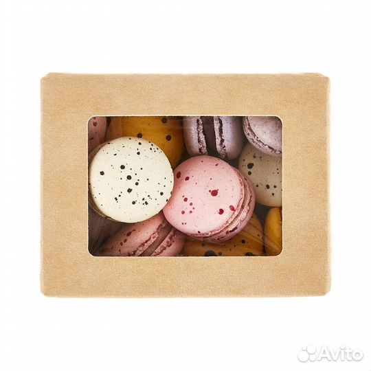 Коробка крафт с окошком