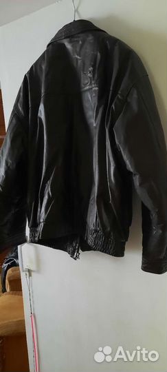 Куртка кожаная мужская 50 52 размер
