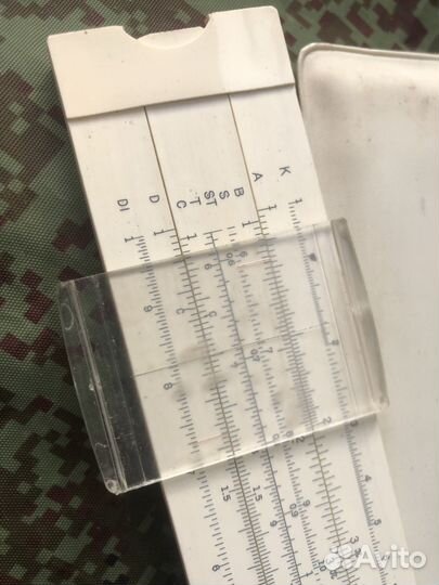 Логарифмическая линейка СССР 1975 год винтаж