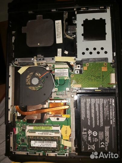 Ноутбук asus K40AF на запчасти