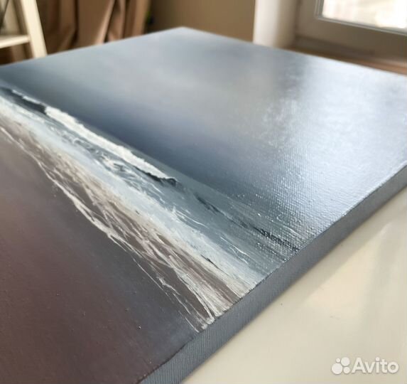 Картина маслом море, морской пейзаж 50 х 40 см