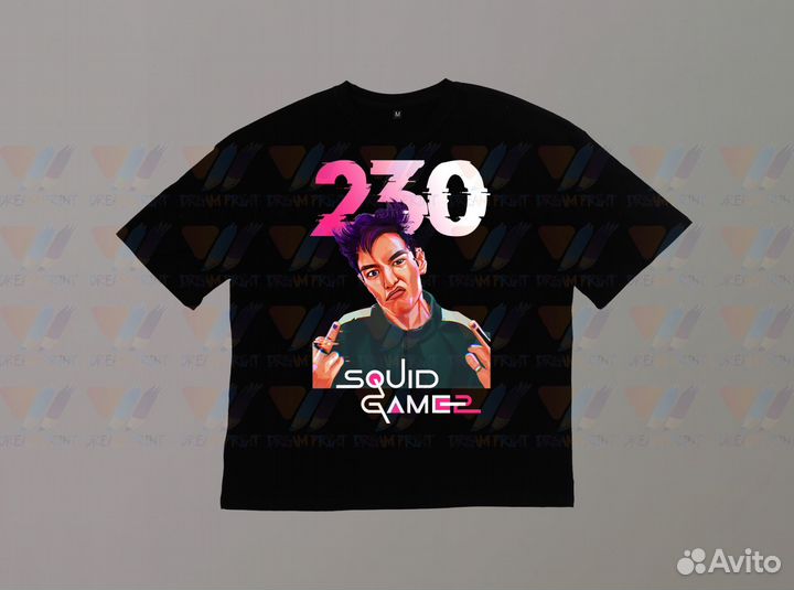 Футболка Игра в кальмара 230. Squid Game 2