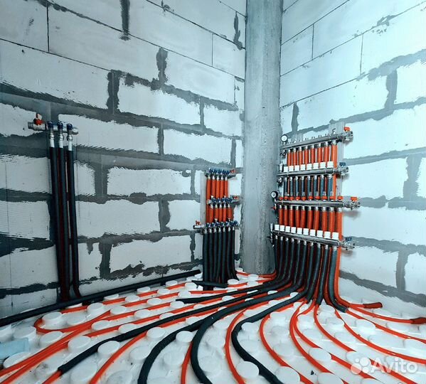 Монтаж system отопления