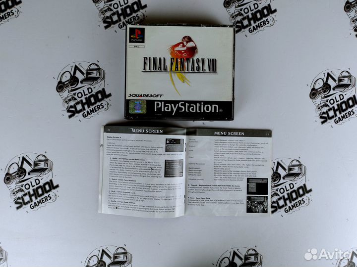 Диск Playstation 1 Final Fantasy viii